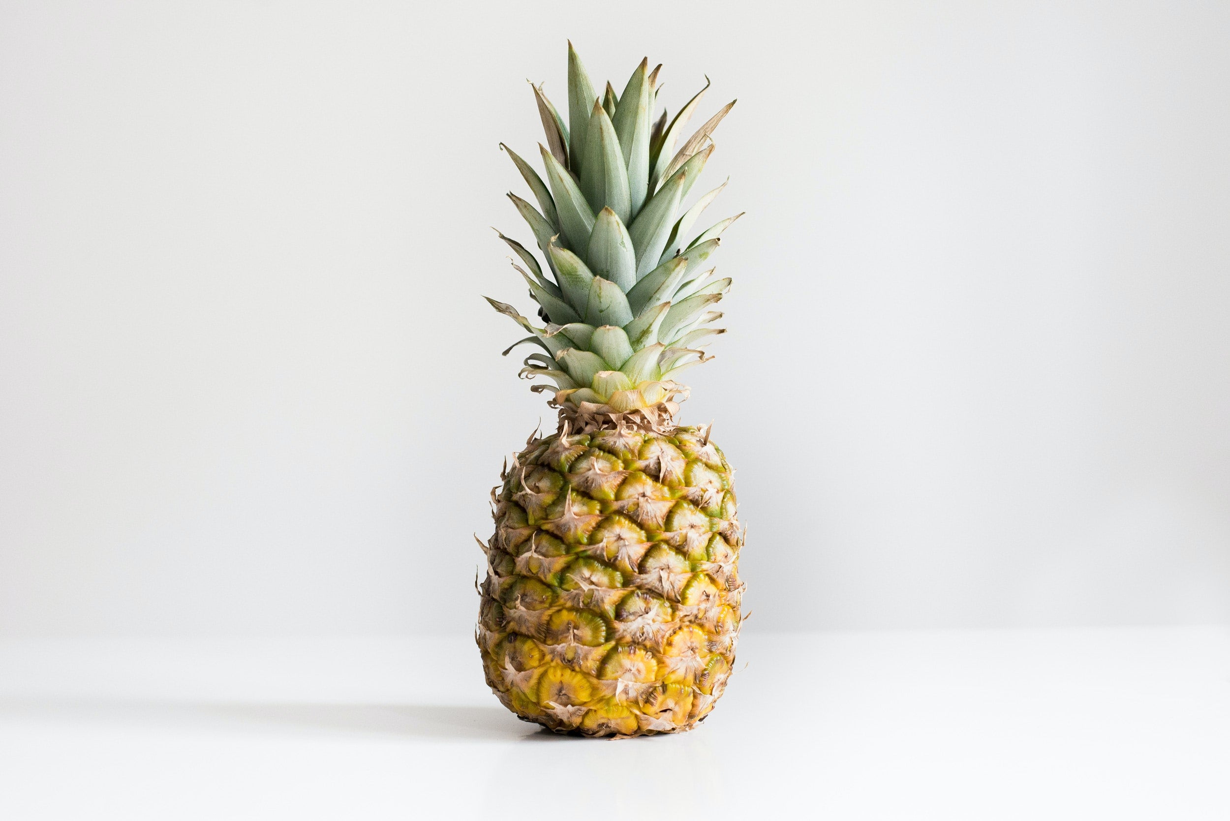 pineapple on neutral background
