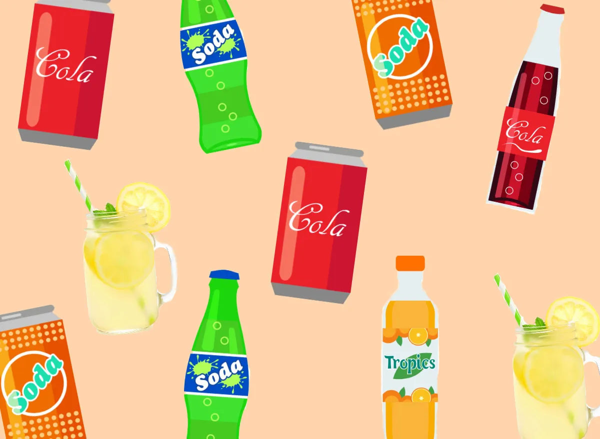 sugary drinks drawing