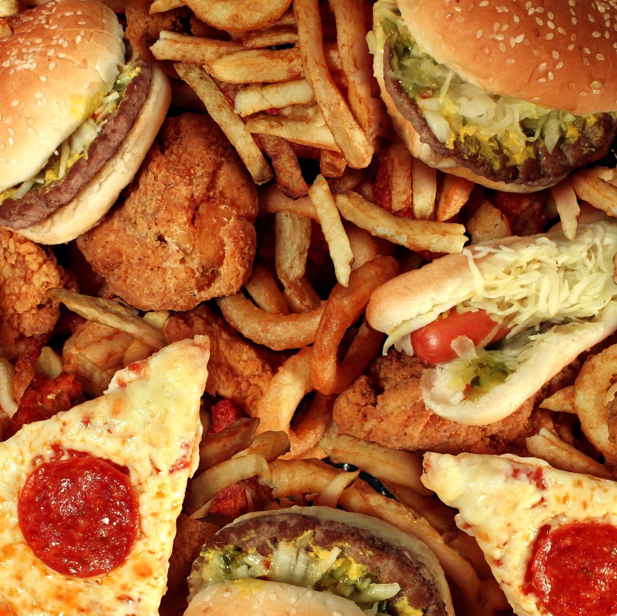 processed junk food